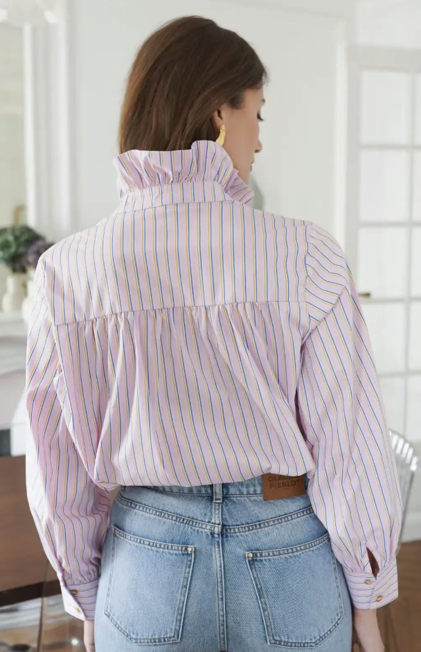 Chemise à rayures T.S/M-M/L