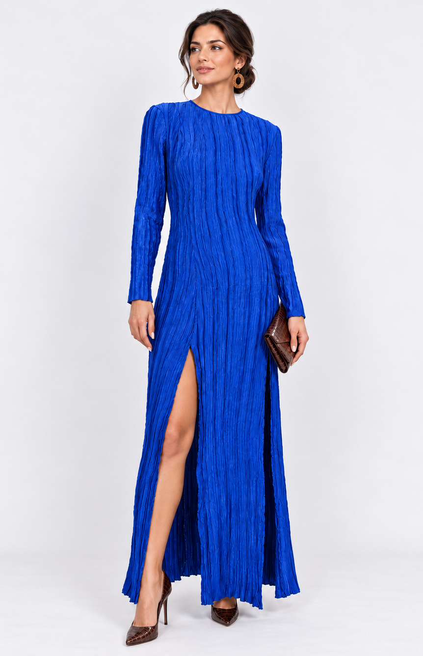 Robe Arizona bleu électrique