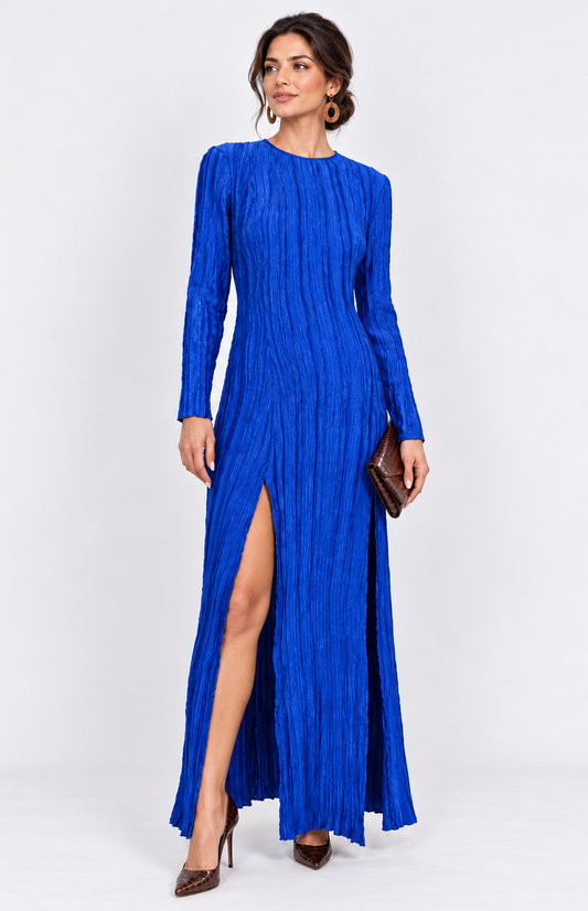 Robe Arizona bleu électrique