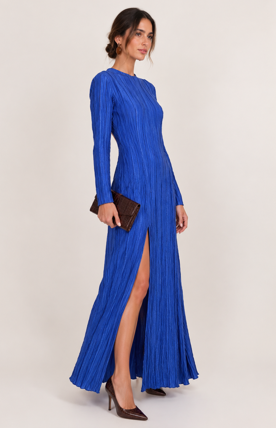Robe Arizona bleu électrique