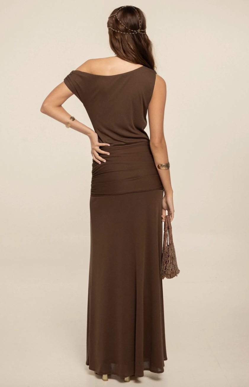 Robe Lucy marron