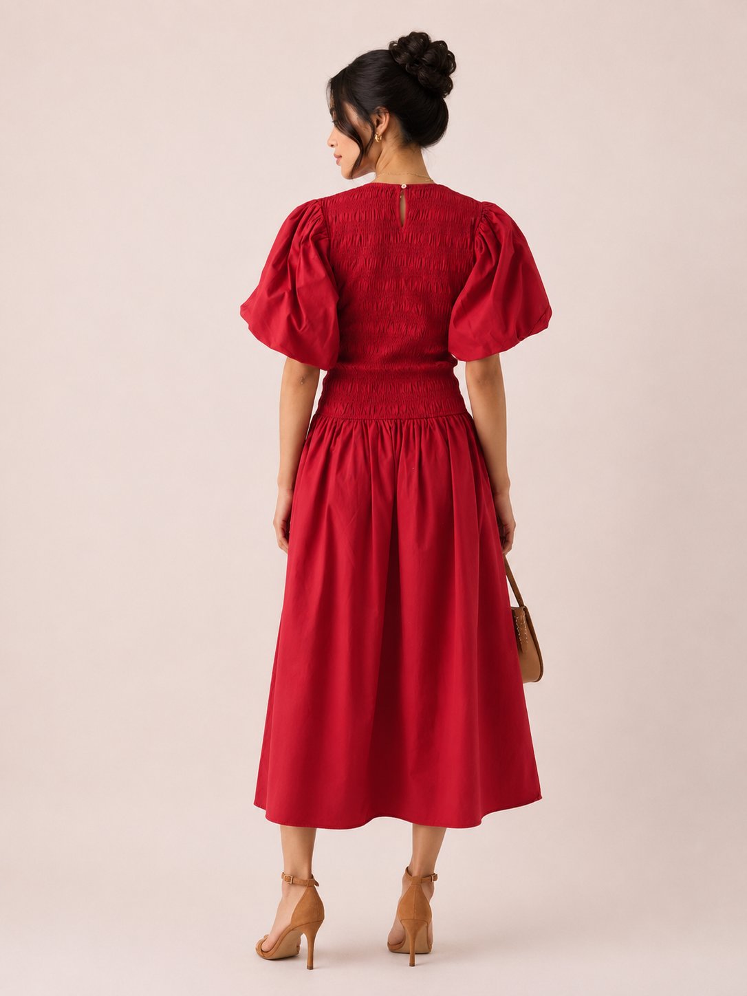 Maria de la Orden - Robe Diana red lollipop