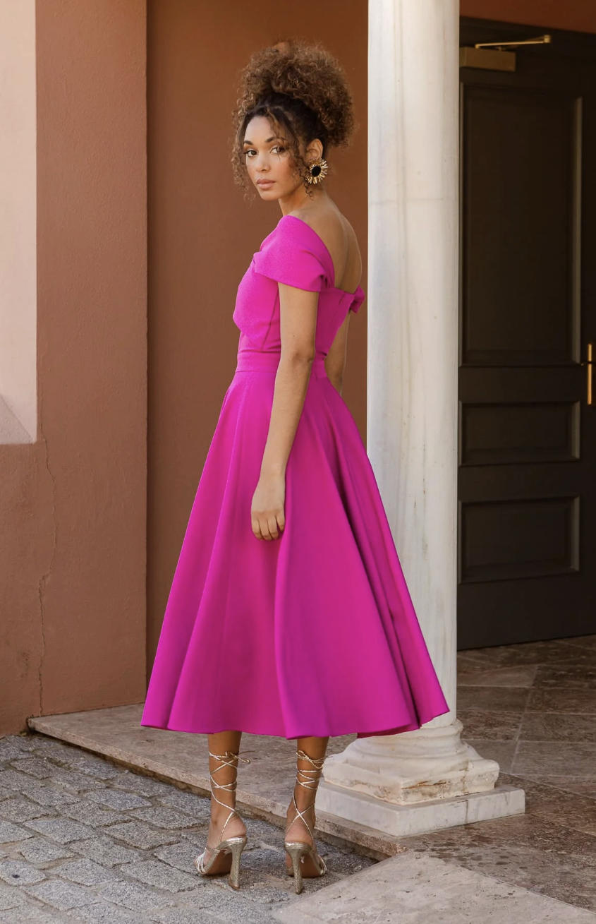 Miphai - Robe Musca magenta