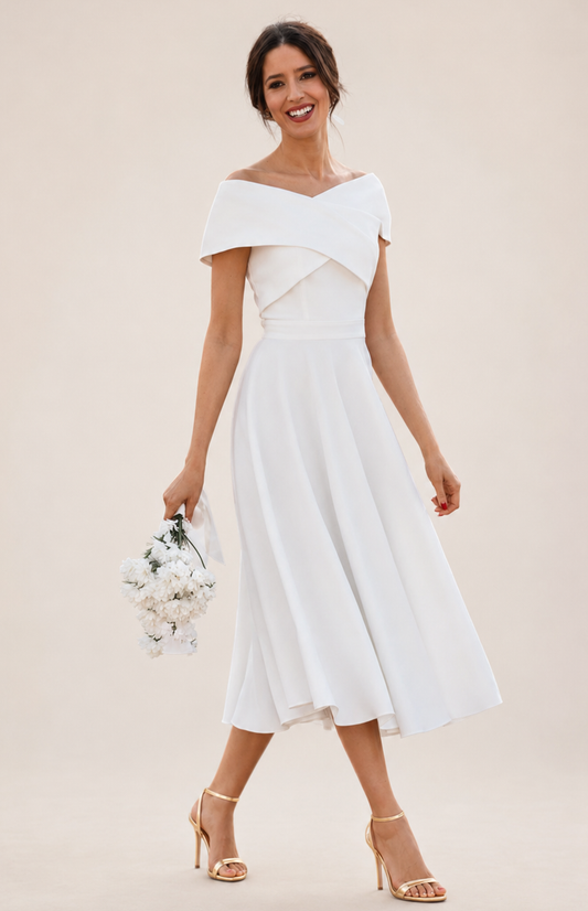 Miphai - Robe Musca blanche