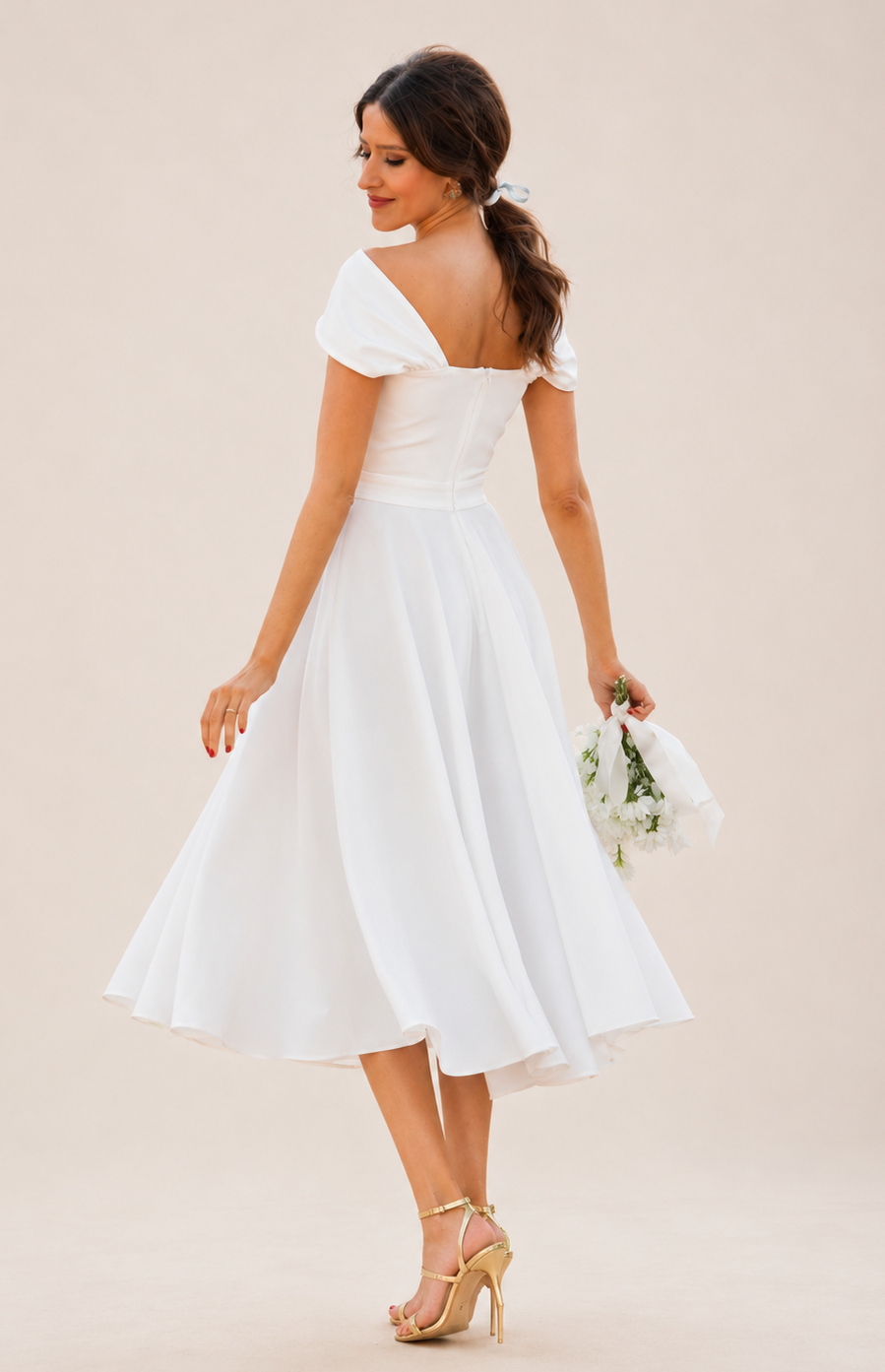 Robe Musca blanche