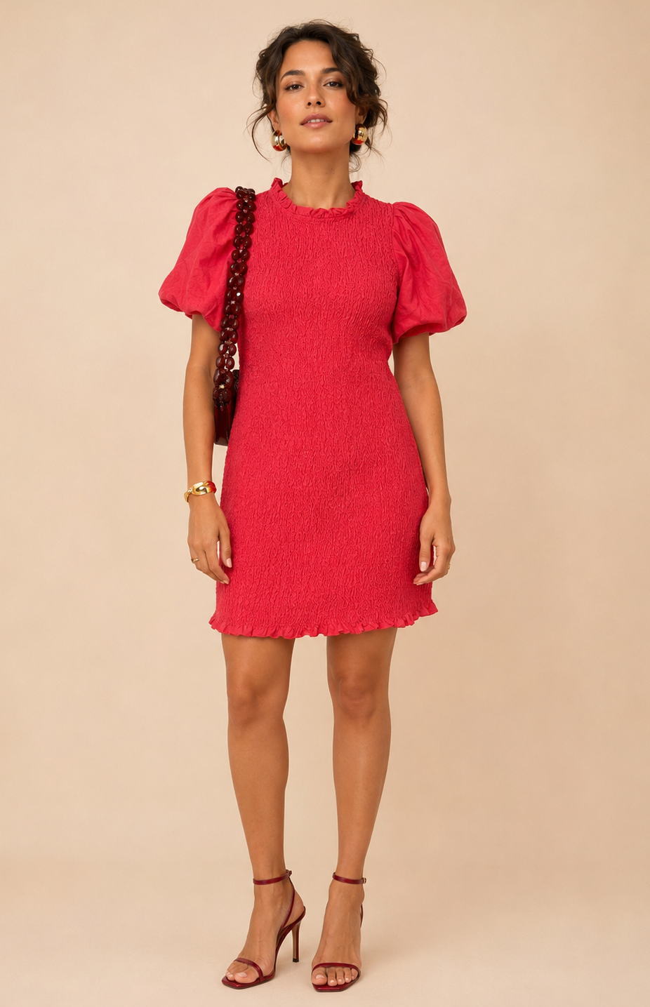 Robe smocks rose
