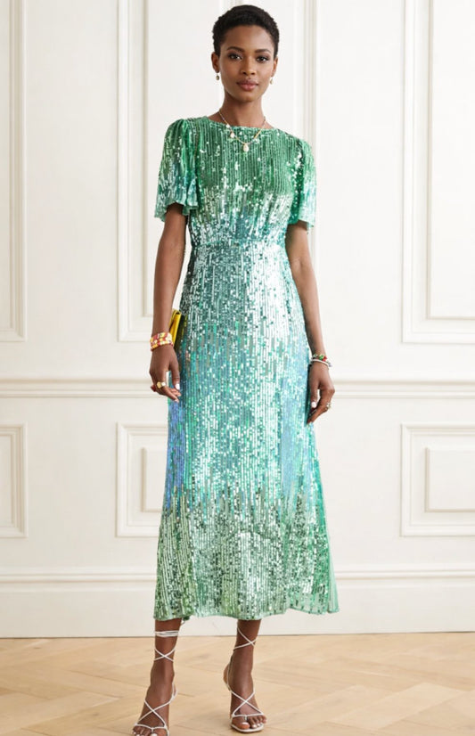 Rixo - Robe sequins Venus