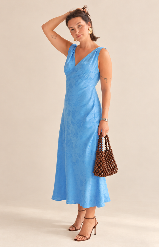 Robe Sandrine bleue