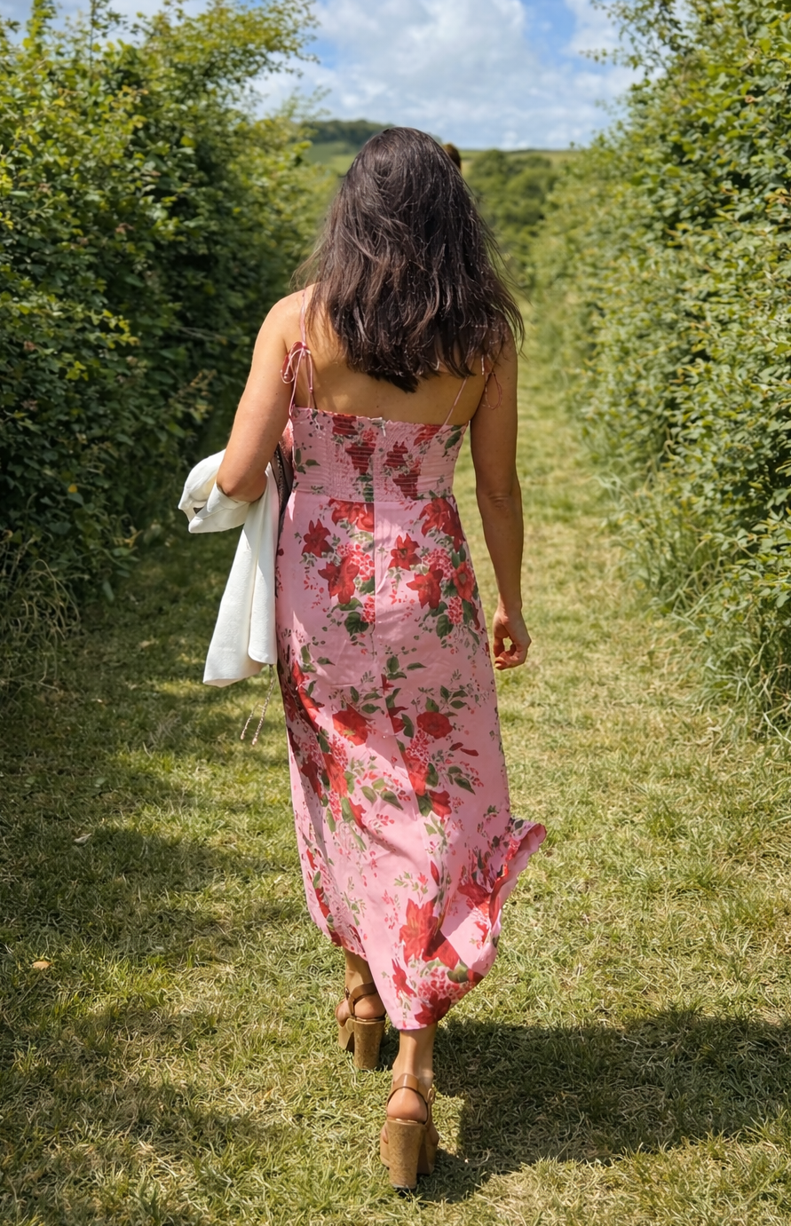 Reformation - Robe Juliette fleurs