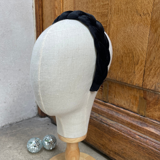 Maison Tiaré - Serre-tête velours noir