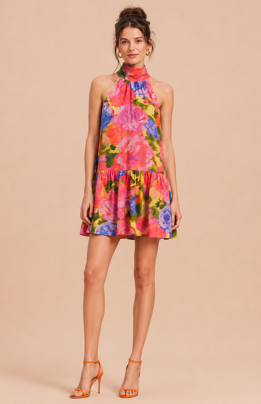 Sézane - Robe Léona multicolore