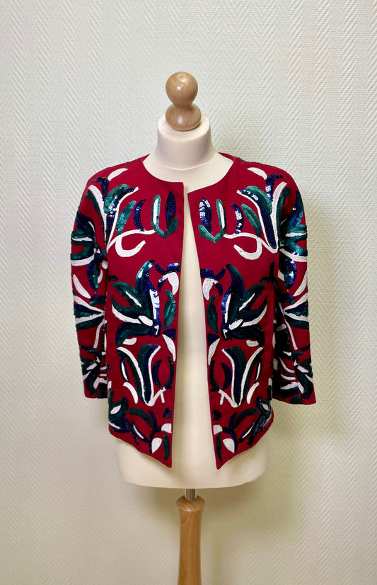 Uterqüe - Veste sequins