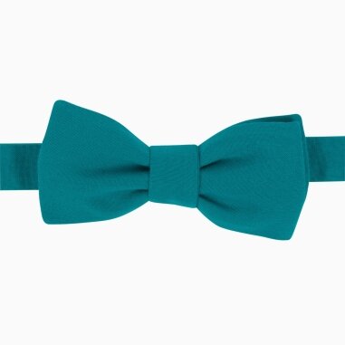 Le Colonel - Noeud papillon coton bleu canard