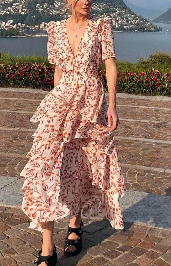 Maje - Robe Romina location | My Golden Closet