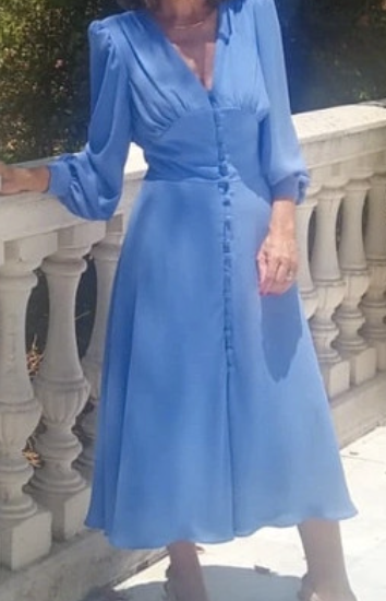 Cardie Moda - Robe bleu midi