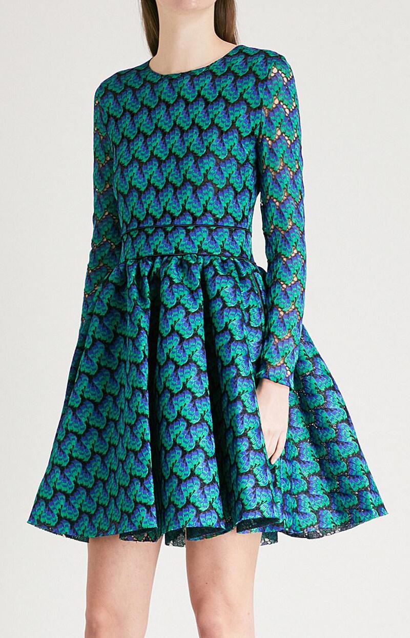 Maje - Robe Royani Paon location | My Golden Closet